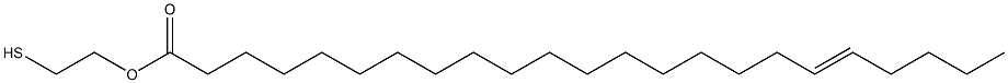 18-Tricosenoic acid 2-mercaptoethyl ester Struktur