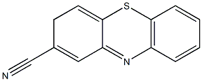 3H-Phenothiazine-2-carbonitrile Struktur