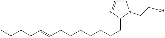 2-(8-Tridecenyl)-3-imidazoline-1-ethanol Struktur