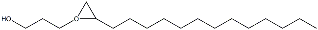 3-Tridecyloxirane-1-propanol Struktur