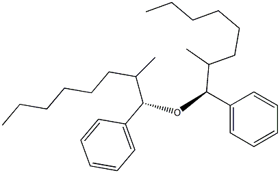 [(S)-1-メチルヘプチル]ベンジルエーテル 化學構(gòu)造式