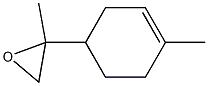 2-(4-Methyl-3-cyclohexenyl)-2-methyloxirane Struktur