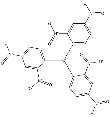 Tris(2,4-dinitrophenyl)methaneide Struktur