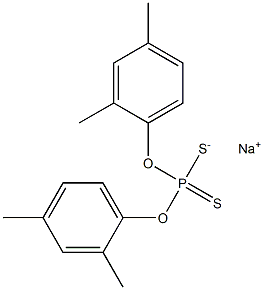 Dixylenyl dithiophosphate sodium salt Struktur