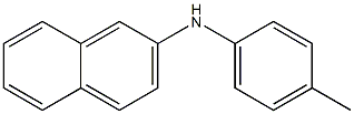 N-(4-Methylphenyl)-2-naphtylamine Struktur