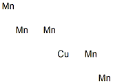 Pentamanganese copper Struktur