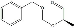 (R)-2-(Benzyloxymethoxy)propanal Struktur