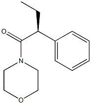 (+)-4-[(S)-2-Phenylbutyryl]morpholine Struktur