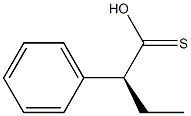 [S,(+)]-2-Phenylthiobutyric acid Struktur