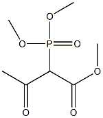 2-(Dimethoxyphosphinyl)-3-oxobutyric acid methyl ester Struktur