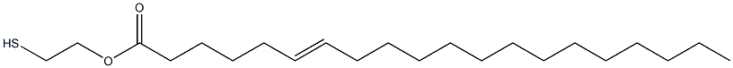 6-Icosenoic acid 2-mercaptoethyl ester Struktur