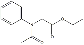 (-)-N-Acetyl-D-phenylglycine ethyl ester Struktur