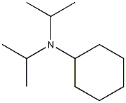 N,N-Diisopropylcyclohexylamine Struktur