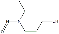 3-(Ethylnitrosoamino)-1-propanol Struktur