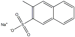 3-Methyl-2-naphthalenesulfonic acid sodium salt Struktur