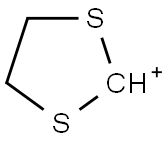 1,3-Dithiolan-2-ylcation Struktur