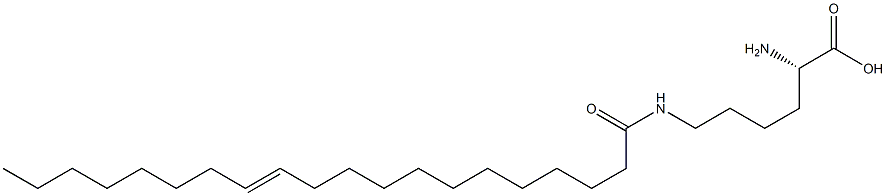 N6-(12-Icosenoyl)lysine Struktur