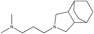 Octahydro-2-(3-dimethylaminopropyl)-4,7-ethano-2H-isoindole Struktur