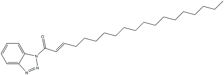 1-(2-Nonadecenoyl)-1H-benzotriazole Struktur