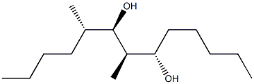 (5S,6R,7R,8S)-5,7-Dimethyltridecane-6,8-diol Struktur