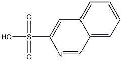 3-Isoquinolinesulfonic acid Struktur