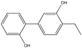 4-Ethyl-1,1'-biphenyl-2',3-diol Struktur