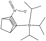 2-Nitro-3-(triisopropylsilyl)bicyclo[2.2.1]hepta-2,5-diene Struktur