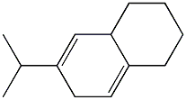 1,2,3,4,6,8a-Hexahydro-7-isopropylnaphthalene Struktur