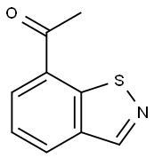 7-Acetyl-1,2-benzisothiazole Struktur