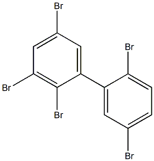 2,2',3,5,5'-Pentabromo-1,1'-biphenyl Struktur