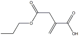 Itaconic acid 4-propyl ester Struktur