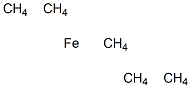 Iron pentacarbon Struktur