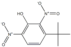 3-tert-Butyl-2,6-dinitrophenol Struktur