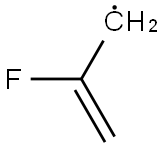 2-Fluoro-2-propenyl radical Struktur