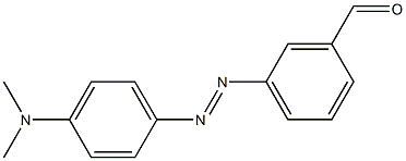 4'-(Dimethylamino)azobenzene-3-carbaldehyde Struktur