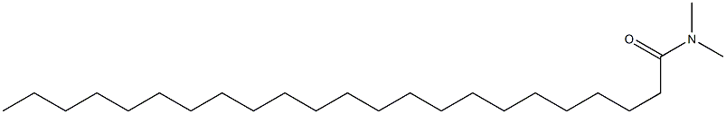 N,N-Dimethyltricosanamide Struktur