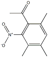 2',4',5'-Trimethyl-6'-nitroacetophenone Struktur