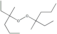 Bis(1-ethyl-1-methylbutyl) peroxide Struktur