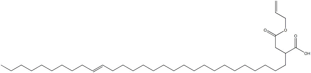 2-(19-Nonacosenyl)succinic acid 1-hydrogen 4-allyl ester Struktur