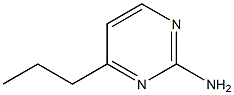 2-Amino-4-propylpyrimidine Structure