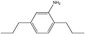 2,5-Dipropylaniline Struktur