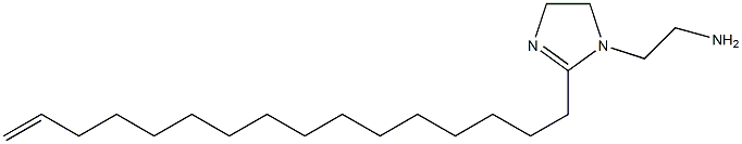 1-(2-Aminoethyl)-2-(15-hexadecenyl)-2-imidazoline Struktur