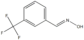 (E)-3-(Trifluoromethyl)benzaldehyde oxime Struktur