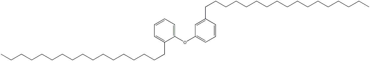 2,3'-Diheptadecyl[oxybisbenzene] Struktur