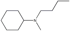 N-メチル-N-ブチルシクロヘキシルアミン 化學構造式