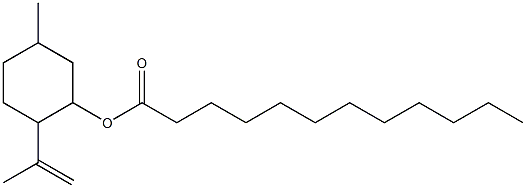 Dodecanoic acid p-menth-8-en-3-yl ester Struktur