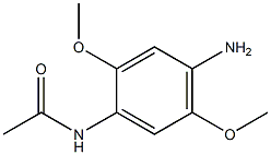 4'-Amino-2',5'-dimethoxyacetanilide Struktur