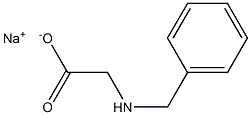 Benzylaminoacetic acid sodium salt Struktur