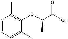 [R,(+)]-2-(2,6-Xylyloxy)propionic acid Struktur