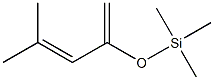 2-(Trimethylsiloxy)-4-methyl-1,3-pentadiene Struktur